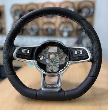 Lenkrad neu beziehen passend für VW Golf 7 GTI GTD Touran und Arteon, Design A641